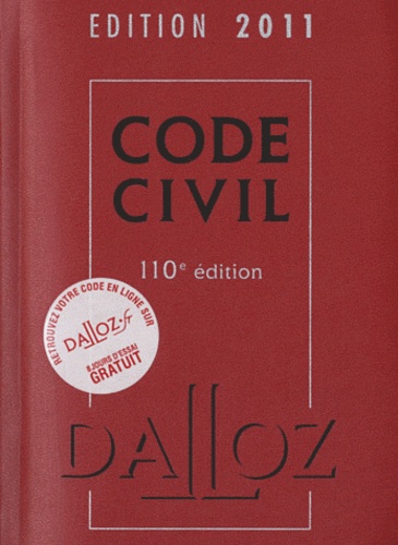 Serge Guinchard et Thierry Debard - Droit civil 2011 - Coffret 2 volumes : Code civil 2011, Lexique des termes juridiques. 1 Cédérom