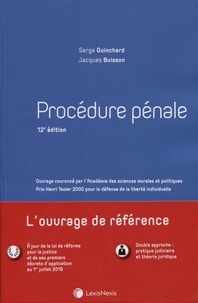 Téléchargement gratuit d'ebook epub Procédure pénale (Litterature Francaise) 9782711031825 par Serge Guinchard, Jacques Buisson