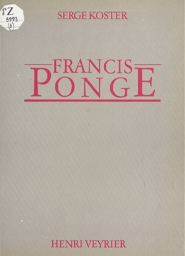 Francis Ponge