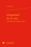 Serge Martin - L'impératif de la voix, de Paul Eluard à Jacques Ancet.
