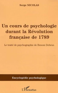 Un cours de psychologie durant la Révolution française de 1789.