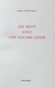 Les mots sont une foudre lente