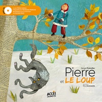 Serge Prokofiev et Elisa Granowska - Pierre et le loup. 1 CD audio