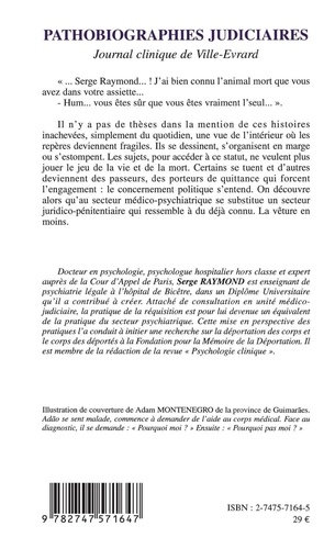 Pathobiographies judiciaires. Journal clinique de Ville-Evrard