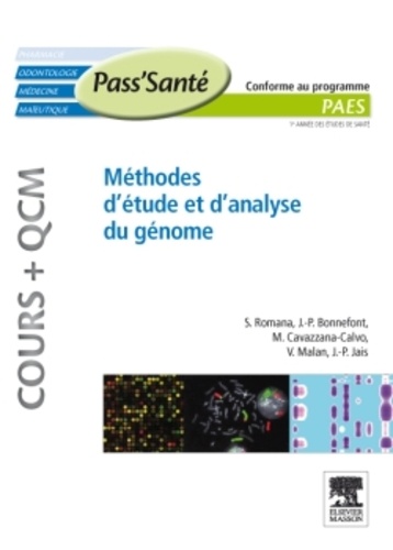 Serge Romana et Jean-Paul Bonnefont - Méthodes d'étude et d'analyse du Génome.