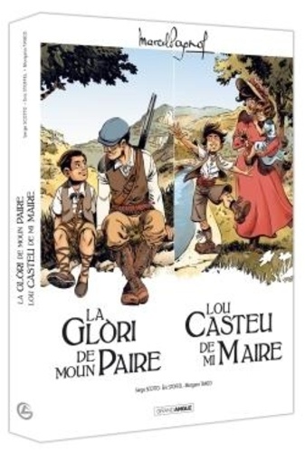 Serge Scotto et Eric Stoffel - Coffret Marcel Pagnol - Coffret en 2 volumes : La glori de moun paire ; Lou castèu de ma maire.