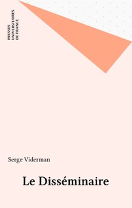 SERGE Viderman - Le Disséminaire.