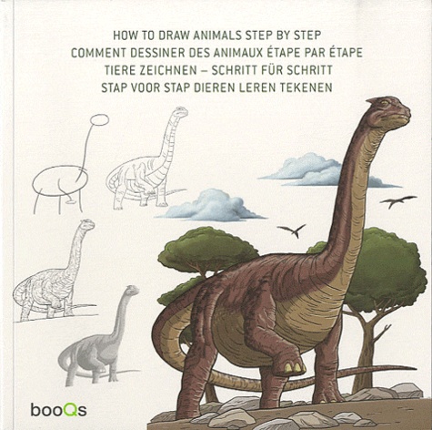 Sergio Guinot - Comment dessiner des animaux étape par étape - Edition français-anglais-allemand-néerlandais.