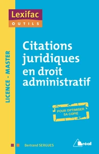 Citations juridiques en droit aministratif