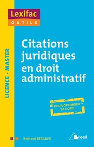 Citations juridiques en droit aministratif