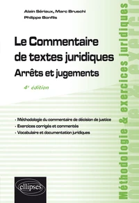 Le commentaire de textes juridiques