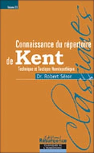 Connaissance du Répertoire de Kent