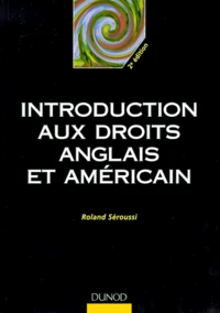 Introduction aux droits anglais et américain