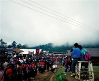 Burno Serralongue encuentro, Chiapas 1996