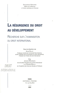 La résurgence du droit au développement