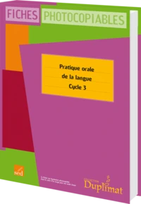 Pratique orale de la langue
