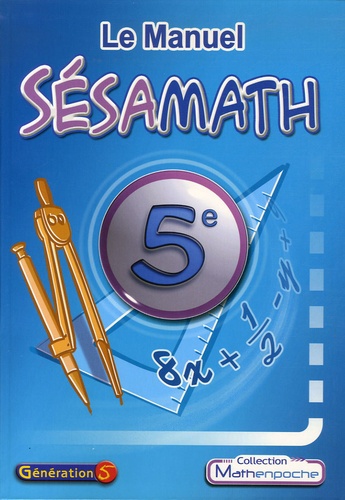 Le Manuel Sésamath 5e de Sésamath - Livre - Decitre