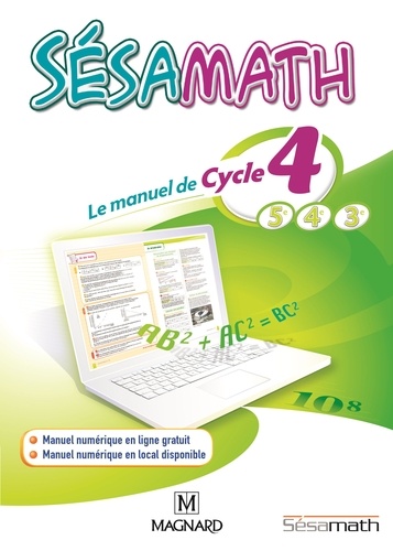  Sésamath - Sésamath cycle 4.