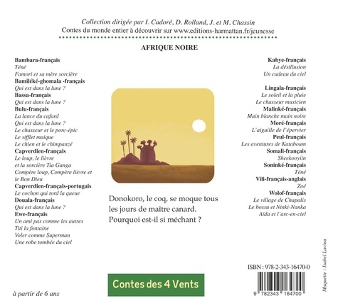 Le coq vaniteux. Edition bilingue français-bambara - Occasion