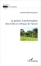 Sessinou Emile Houédanou - La gestion transfrontalière des forêts en Afrique de l'Ouest.