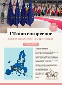 Séverin Peyronel-Béra - L'union européenne - Son fonctionnement, ses institutions.