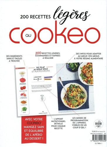 200 nouvelles recettes au Cookeo
