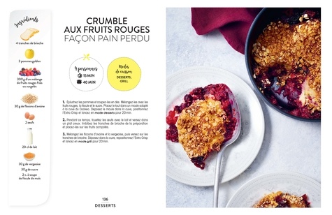 Recettes croustillantes avec Cookeo et Extra Crisp. 60 recettes