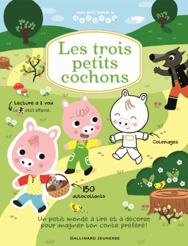 Séverine Charbonnel-Bojman et Mélanie Combes - Les trois petits cochons.