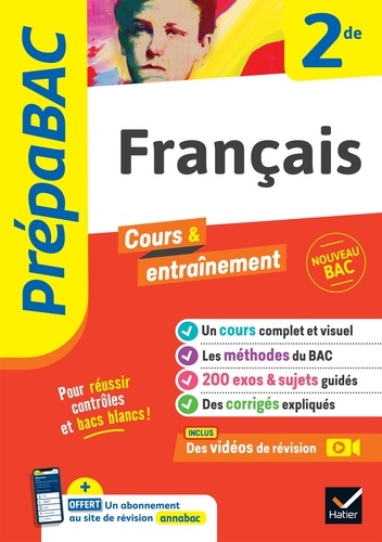 Prépabac Français 2de. nouveau programme de Seconde
