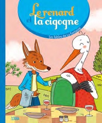 Séverine Cordier et Jean de La Fontaine - Le renard et la cigogne.