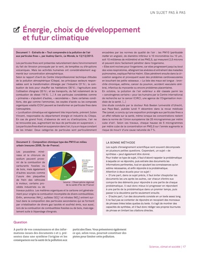 Enseignement scientifique Terminale  Edition 2022