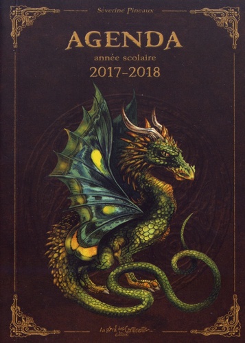 Séverine Pineaux - Agenda année scolaire dragons.