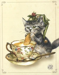 Cahier chats enchantés