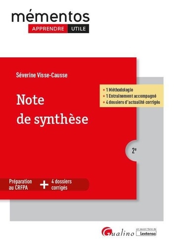 Note de synthèse 2e édition