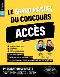 Le grand manuel du concours ACCES