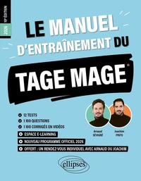 Le manuel d'entraînement du TAGE MAGE