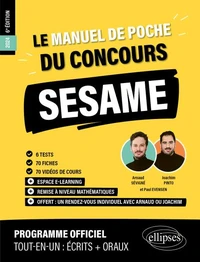 Le manuel de poche du concours SESAME