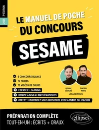 Le manuel de poche du concours SESAME