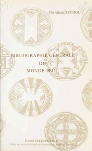 Bibliographie générale du monde peul