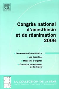  SFAR - Congrès national d'anesthésie et de réanimation.