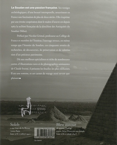50 ans d'archéologie française au Soudan. 22 décembre 1969-2019