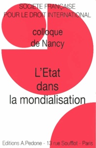 SFDI - L'Etat dans la mondialisation - Colloque de Nancy.