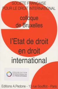 L'Etat de droit en droit international