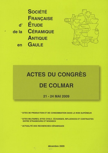  SFECAG - Actes du congrès de Colmar - 21-24 mai 2009.