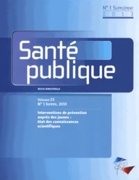 Interventions de prévention auprès des jeunes : état des connaissances scientifiques