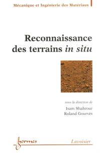 Reconnaissance des terrains in situ