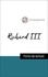 Analyse de l'œuvre : Richard III (résumé et fiche de lecture plébiscités par les enseignants sur fichedelecture.fr)