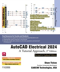  Sham Tickoo - AutoCAD Electrical 2024: A Tutorial Approach, 5th Edition.