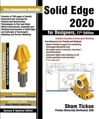  Sham Tickoo - Solid Edge 2020 for Designers, 17th Edition.