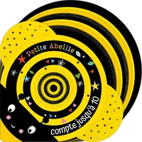 Petite abeille compte jusqu'à 10